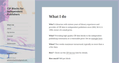 Desktop Screenshot of cipblock.com